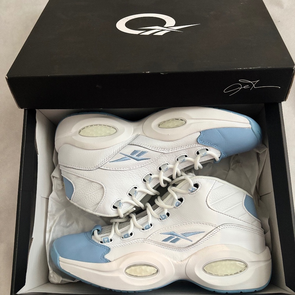 Reebok Question Mid On To The Next(Used with box)